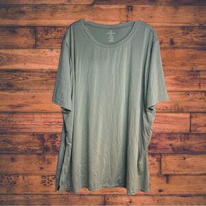 Real Essentials Green Short Sleeve Athletic T-Shirt 3X